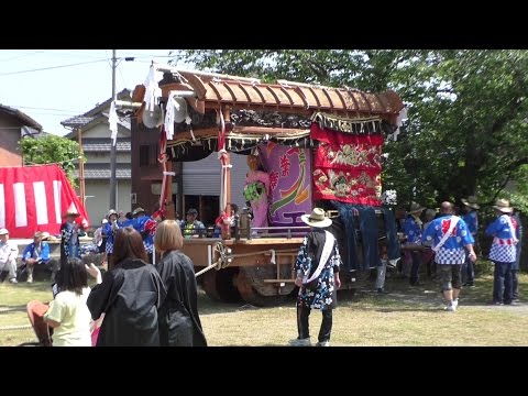 椎田神幸祭　2015年　福岡県築上町