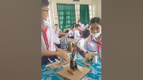 video thực hành Công nghệ 8 : lắp ráp cánh tay robot thủy lực