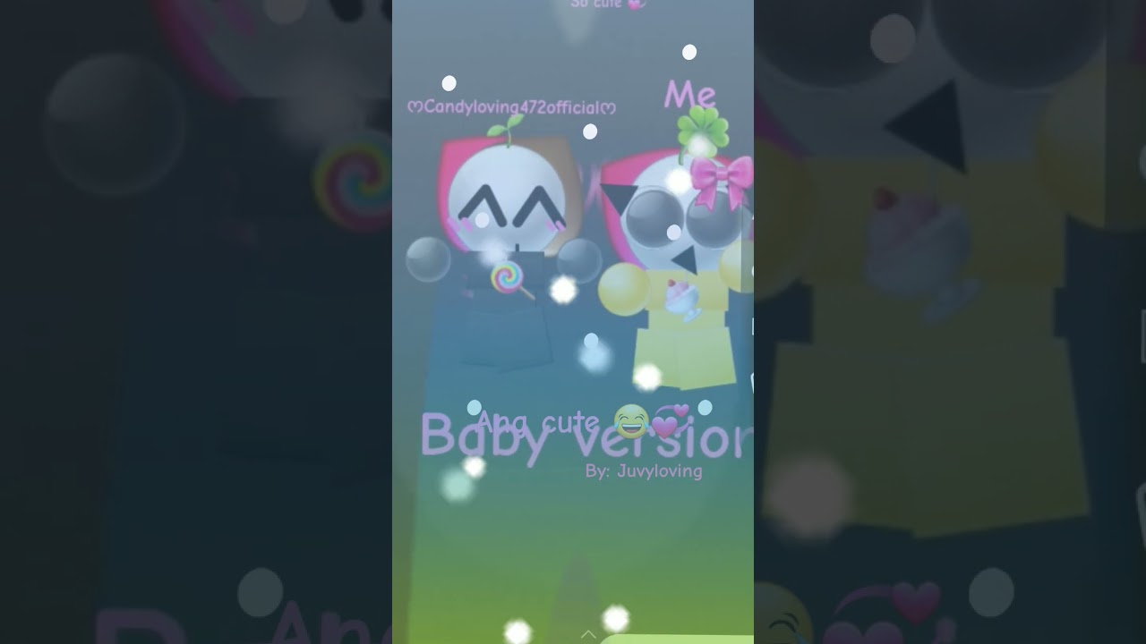 my popular friends ❤ | baby version! | not my idea! 💡💭 | #babyemojicat #cute #shorts #aww