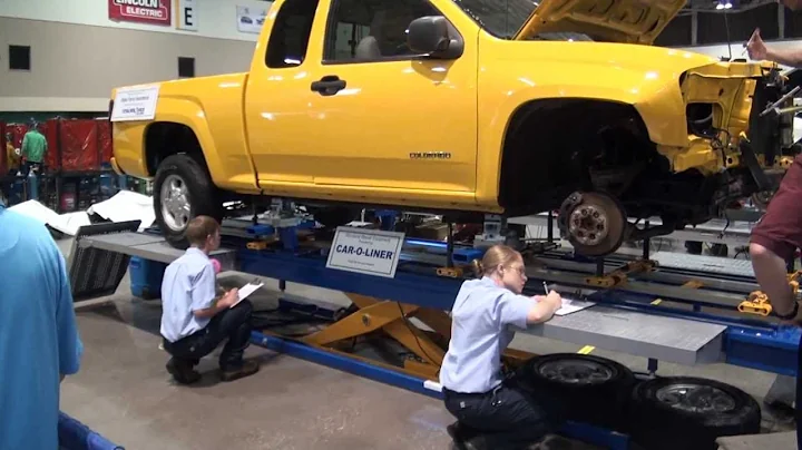 SkillsUSA Auto Collision Analysis Competition Floor