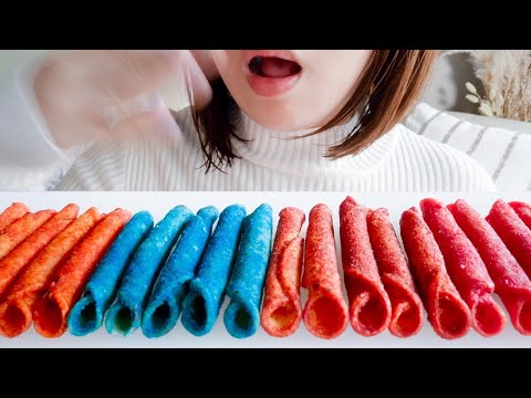 【どんどん辛くなるASMR】激辛が苦手な私が激辛スナック"TAKIS"に挑戦したら…【咀嚼音/EATINGSOUNDS】