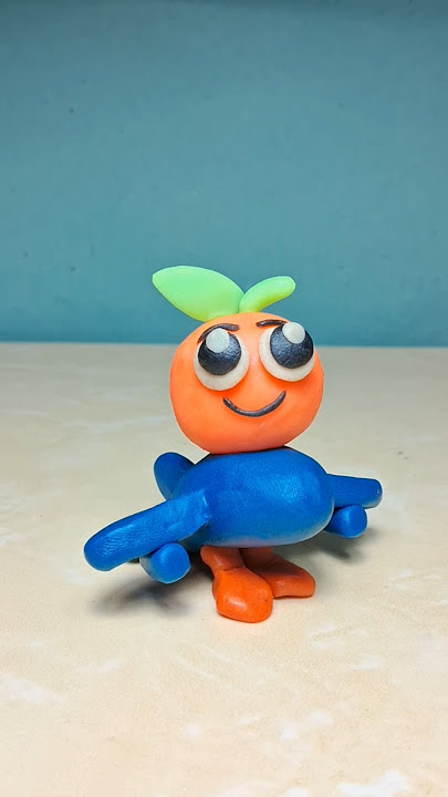 Bombombini Gusini and Udin Din Din Dun Simple Clay #clay #anomaliclay #diy