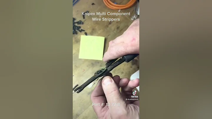 Knipex 13 72 8 KN | Forged Wire Strippers, Multi-Component