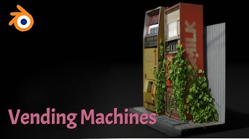Making Vending Machines in Blender [Import images as planes add-on] Quick Tutorial.