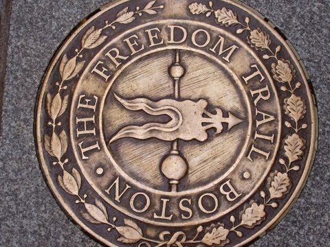 BOSTON'S FREEDOM TRAIL PART 3 - OLD NORTH CHURCH t...