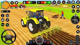 Modern Tractor Farming Driving Simulator 3D - New Tractor Games - Android Gameplay screenshot 4
