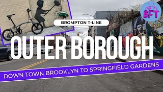 Is It Safe Riding Outside Manhattan? Brooklyn & Queens with Brompton Folding Bike