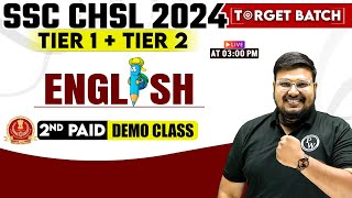 SSC CHSL 2024 | SSC CHSL English | Paid Demo Class #2 | SSC CHSL 2024 Preparation | Bhragu Sir