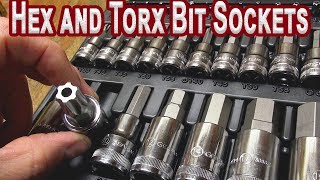 Gearwrench HEX AND TORX BIT SOCKET SET  80742