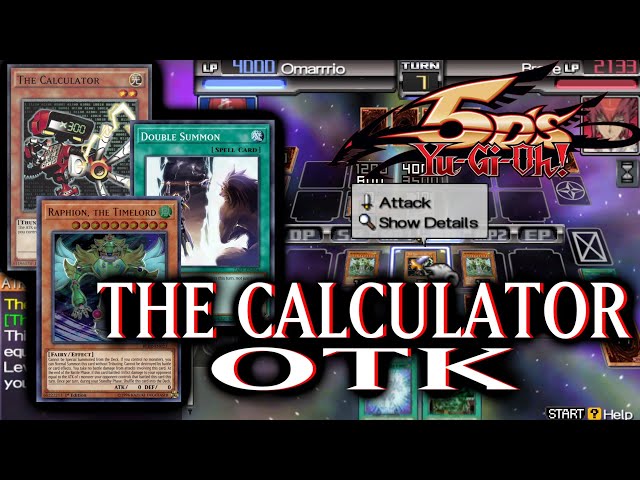 The Calculator OTK Deck - Yu-Gi-Oh 5D's Tag Force 6 #45 class=