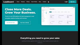 Leadboard CRM Features Explained | Pipeline, Contacts & Drip Campaigns