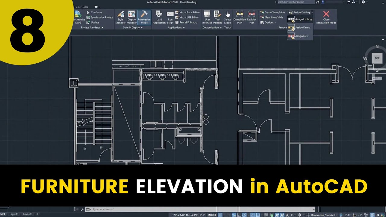 8 Furniture Elevation in AutoCAD | AutoCAD Tutorial for Beginner👍 HINDI ...