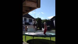 Random trampoline jumping