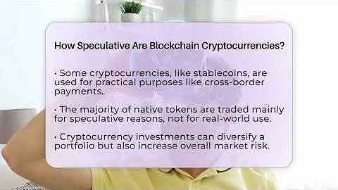 How Speculative Are Blockchain Cryptocurrencies? - Talking Tech Trends