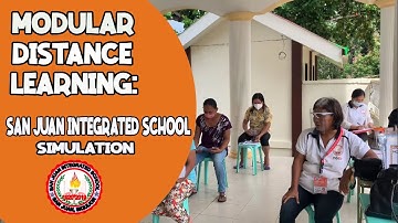 Modular Distance Learning Simulation 2020