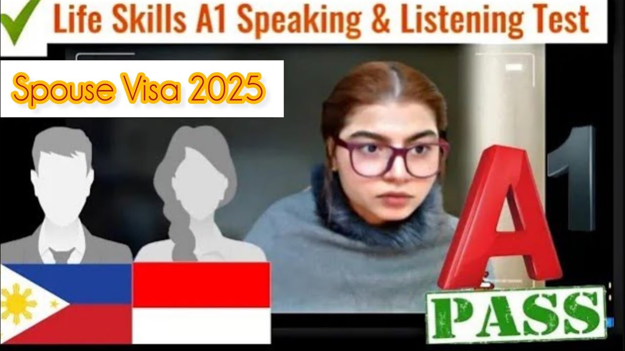Life Skills A1 IELTS UKVI Spouse Visa Test||Speaking & Listening|| Recent Topics Phase 1A Test 2025