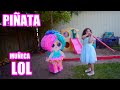 NIÑOS ROMPIENDO PIÑATA | Piñata LOL | fiesta de Brianna