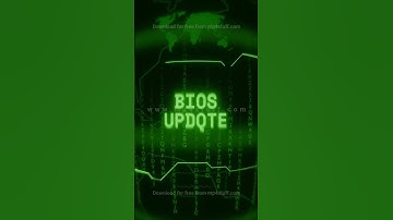 BIOS UPDATE   Retro CRT green screen glitch text animation