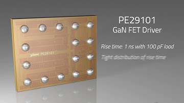 PE29101 GaN FET Driver for LiDAR Applications