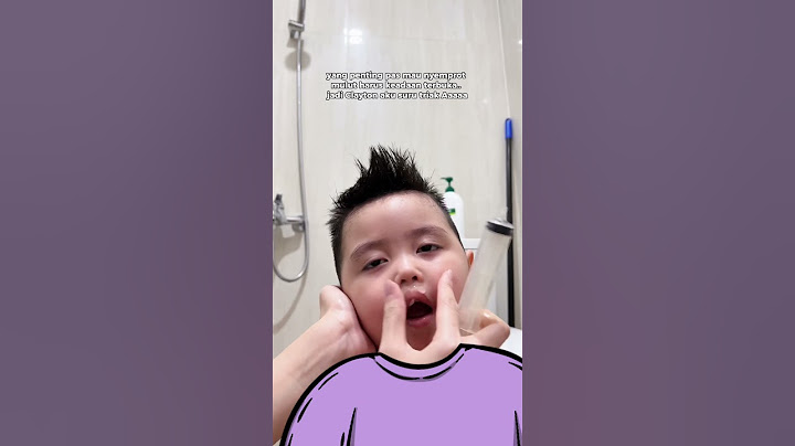ibu2 jangan langsung nyoba ke anak, kalian belajar dlu di hidung kalian dlu..jadi tau sela nya