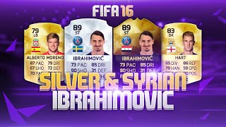 THE SILVER & INFORM SYRIAN IBRAHIMOVIĆ w/ SQUAD BUILDER | FIFA 16 ULTIMATE TEAM