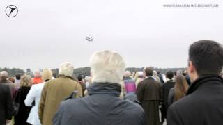 Messerschmitt Me 262 and Eurofighter in formation flight / unique film footage / world premiere by FLUGMUSEUM MESSERSCHMITT 40,792 views 10 years ago 1 minute, 42 seconds