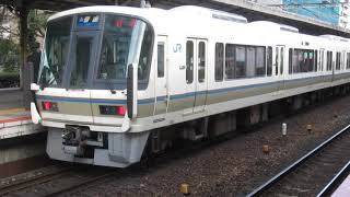 JR西日本 221系 C編成 4連+6連 10両編成  普通 野洲行き  大津駅 20181210