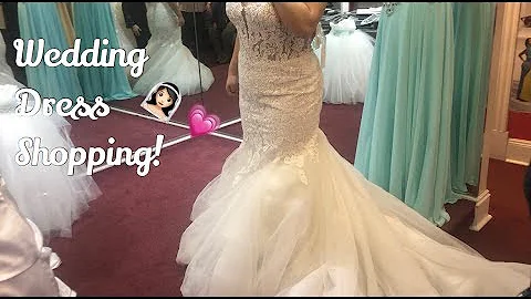 WEDDING DRESS SHOPPING | DID I SAY YES TO THE DRESS?