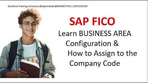 How to Configure Business Area and Maintain Consolidate Business Area in SAP FICO