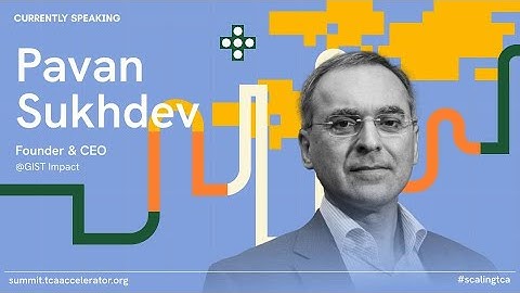 Pavan Sukhdev: Day Two Opening Remarks