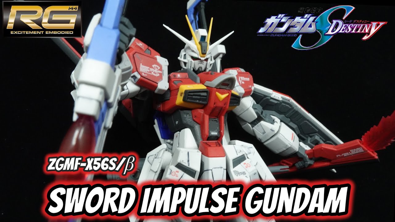 RG 1/144 Destiny Impulse Gundam Model Kit P-Bandai limited