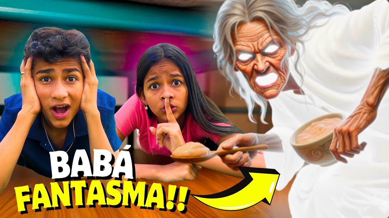 SOBREVIVEMOS A BABÁ FANTASMA? MAIS ACONTECEU ALGO MUITO ESTRANHO!!