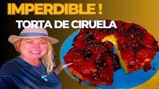 🥧Torta en Sarten 100% SIN HORNO! ✅ recetas con ciruelas orgánicas