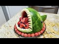 How To Make Watermelon Shark | DIY Easy Fruit Bowl
