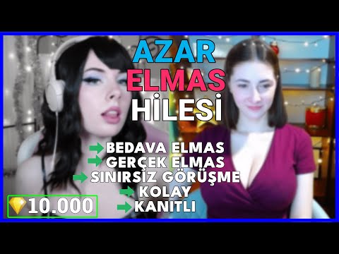 AZAR ELMAS HİLESİ - BEDAVA ELMASI AL KIZI GÖTÜR!! (İZLEMEYEN ÇOK ŞEY KAÇIRIRR)