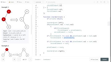 LeetCode 99. [HARD] Recover Binary Search Tree