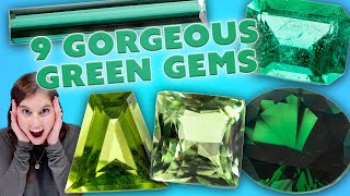 All About Green Gems | Emeralds, Tourmaline, Tsavorite, and More!