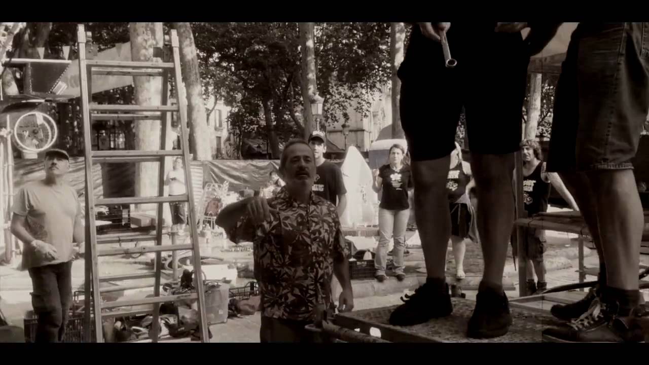 Aste Nagusia 2016 -  Montaje del zeppelin de Sinkuartel