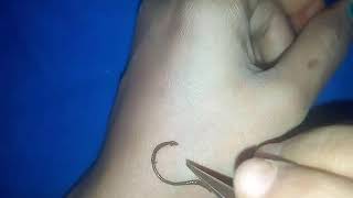 Simple heart tattoo / heena tattoo