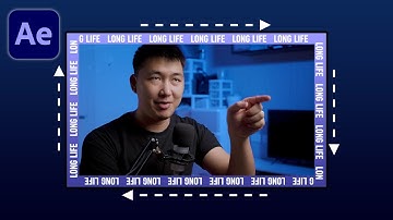 วิธีทำข้อความวิ่งรอบกรอบต่างๆ แบบสวยงาม ใน After Effects