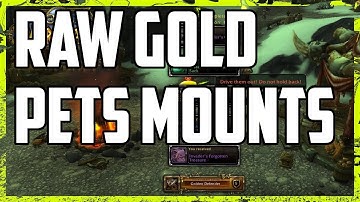 Gamer : Wow Best Gold Making Guides 8.2 Easy Raw Gold Garrison ( See new video no music)