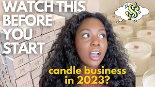 What I wish I knew before starting a Candle Business in 2023🕯