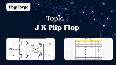 JK Flip-Flop Made EASY  -The Heart of Digital Memory where Logic Meets Control.🖱️📱