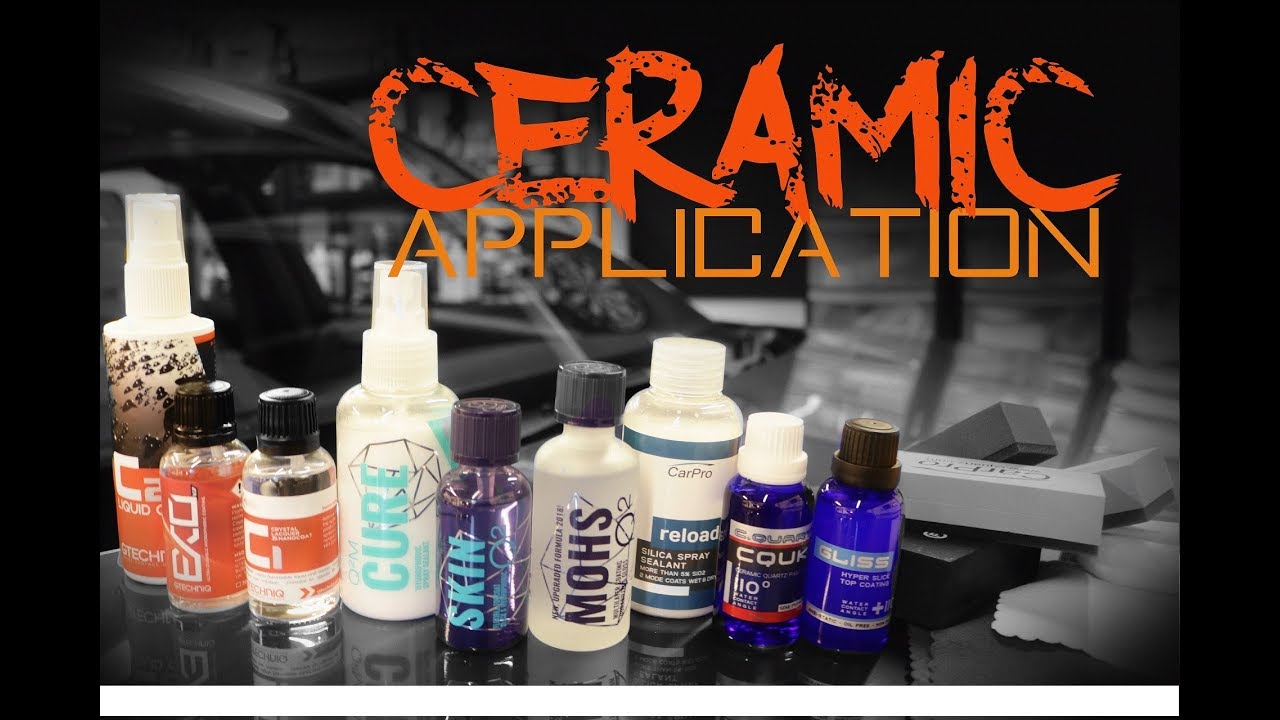 How to apply ceramic coating