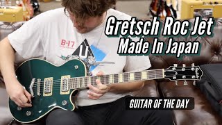 Gretsch Roc Jet Cadillac Green Made In Japan | Guitar of the Day