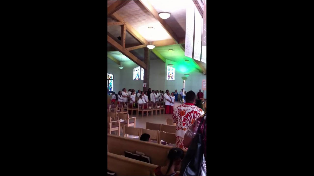 End of Samoan Mass Holy Spirit in Kent,WA - YouTube