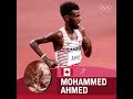 Mohammed Ahmed Earns Silver For CANADA In The Men S 5000m