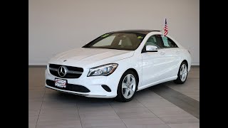 P2343 2018 Mercedes Benz CAL 250 4Matic White over Beige at Napleton Cadillac Libertyville