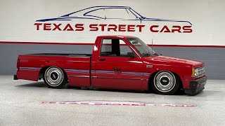 1990 Chevrolet S10, short bed, Bagged, 5 speed, full stereo, raised bed floor, SOLD