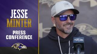 Jesse Minter Addresses Quarterback Situation | Baltimore Ravens
